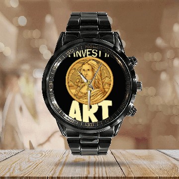 Discover Mona Lisa Invest In Art Classic Art Calendar Steel Band Watch