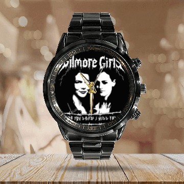 Discover Gilmore Girls Heavy Metal Af Calendar Steel Band Watch