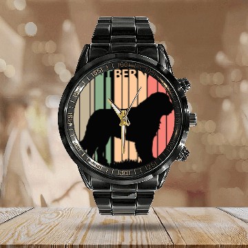 Discover Saint Bernard 1 Calendar Steel Band Watch