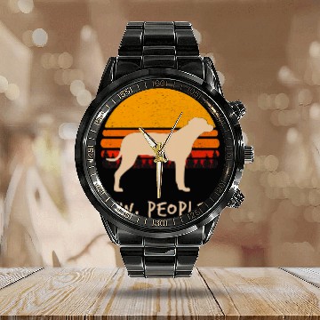 Discover Rhodesian Ridgeback Dog Breed 41 Calendar Steel Band Watch