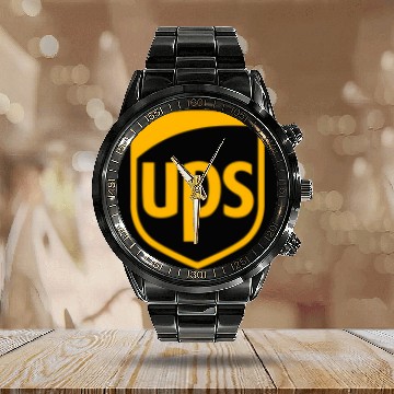 Discover U.P.S Short Sleeve Calendar Steel Band Watch -
