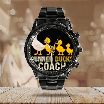 Discover Running Ducks Runner Ducks Coachs Duck Farmer Duck Breeding Calendar Steel Band Watch