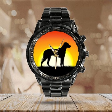 Discover Rhodesian Ridgeback Dog Breed 53 Baseball Tees Calendar Steel Band Watch
