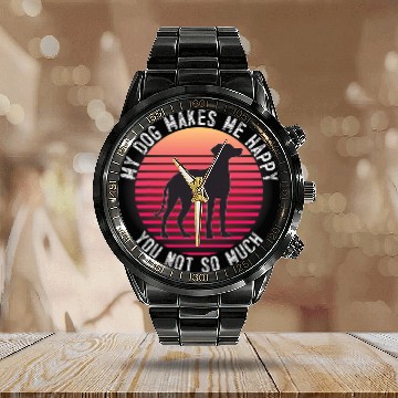 Discover Rhodesian Ridgeback Dog Breed 58 Calendar Steel Band Watch
