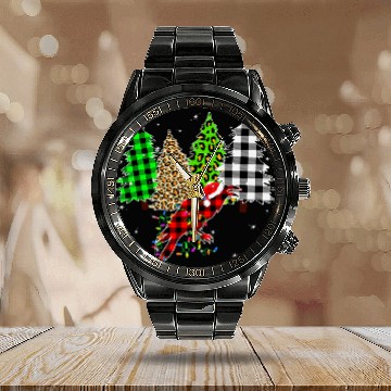 Discover xmass Raven Animals Christmas buffalo plaids Leopard Baseball Tees Calendar Steel Band Watch
