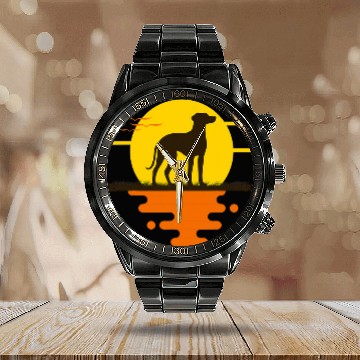 Discover Rhodesian Ridgeback Dog Breed 2 Calendar Steel Band Watch
