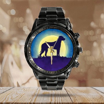 Discover Rhodesian Ridgeback Dog Breed 61 Calendar Steel Band Watch