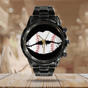 Discover There Is No Crying In Baseball Baseball Player Calendar Steel Band Watch