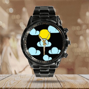 Discover Stylish Art Drawing Creative Style Artwork Calendar Steel Band Watch