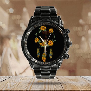 Discover Native American Pride Mens aboriginal peoples rights Calendar Steel Band Watch