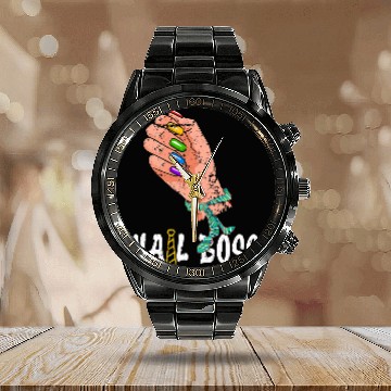 Discover Nail Boss Nail Technician Artist 1 Baseball Tees Calendar Steel Band Watch