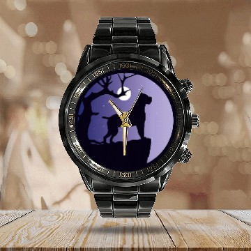 Discover Italian Mastiff Cane Corso Retro 30 Calendar Steel Band Watch