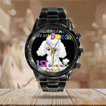 Discover So Long Nursery Its Been Fun Look Poodle Calendar Steel Band Watch