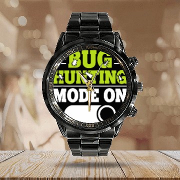 Discover Insect Bug Entomology Future Entomologist 212 Baseball Tees Calendar Steel Band Watch