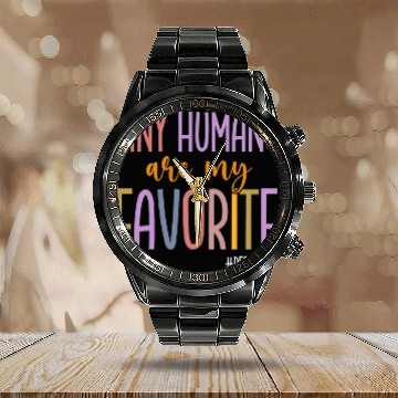 Discover Tiny Humans Are My Favorite Pediatrics NICU Peds nurses 21 Baseball Tees Calendar Steel Band Watch
