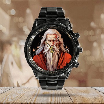Discover Lao Tzu Anime Calendar Steel Band Watch