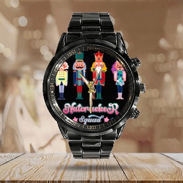 Discover Nutcracker Squad Ballet Dance Matching Family xmass Costume 1 Zip Calendar Steel Band Watch