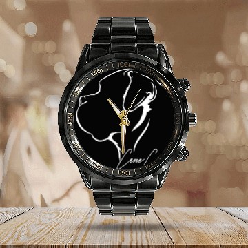 Discover Proud Cane Corso profile dog mom breed dog Calendar Steel Band Watch
