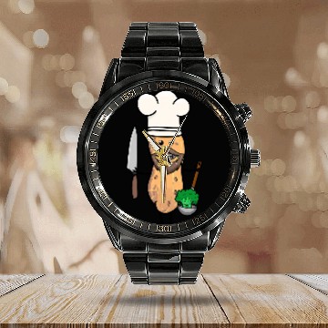 Discover Peanut Restaurant Cook Vegetarian Vegetable Kitchen Vitamins Baseball Tees Calendar Steel Band Watch