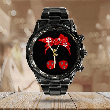 Discover Womens Cane Corso Life Cane Corso Calendar Steel Band Watch