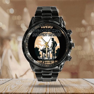 Discover Organizational Development Consultant Funny BBQ Chef Grill Calendar Steel Band Watch
