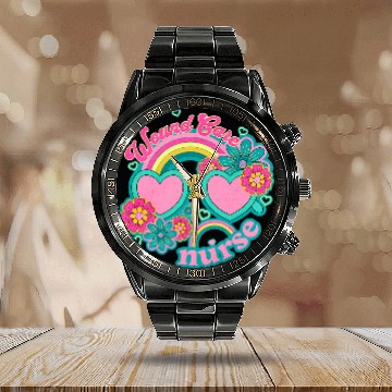 Discover Wound Care nurses Registered nurses Nursing Student nurses Gift Calendar Steel Band Watch