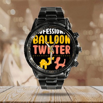 Discover Professional Balloon Twisting Balloon Modelling Artist Baseball Tees Calendar Steel Band Watch