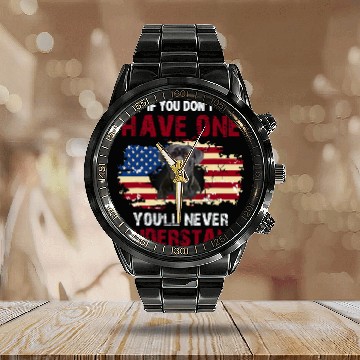 Discover Youll Never Understand Cane Corso USA Dog Lover Baseball Tees Calendar Steel Band Watch