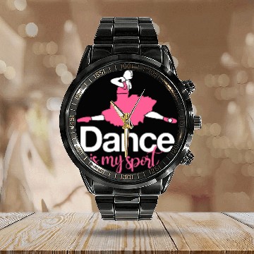 Discover School Dancing Ballerina Teacher Ballet Dancers 2 Calendar Steel Band Watch