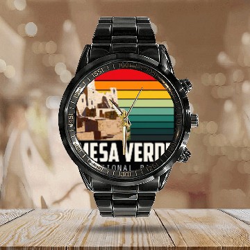 Discover Mesa Verde National Park Archaeologist Adventure Colorado Baseball Tees Calendar Steel Band Watch