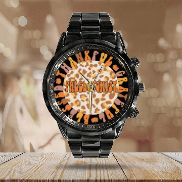 Discover Thankful Phlebotomist Thanksgiving Phlebotomy Baseball Tees Calendar Steel Band Watch