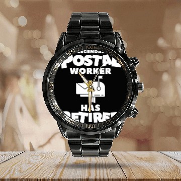 Discover A Legendary Postal Worker Has Retired 1 Baseball Tees Calendar Steel Band Watch