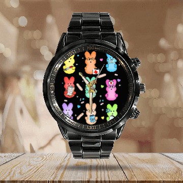 Discover easter nurses bunny doctor easter happy easter nurses crew Calendar Steel Band Watch