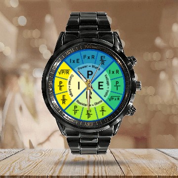 Discover Physics Equation Physics Major Student Future Physicist Calendar Steel Band Watch