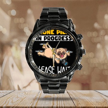 Discover Kids Drone Flying Design for your Future Drone Pilot Son Calendar Steel Band Watch