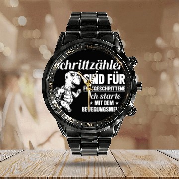 Discover Pedometers are for advanced users 2fun turtle Calendar Steel Band Watch
