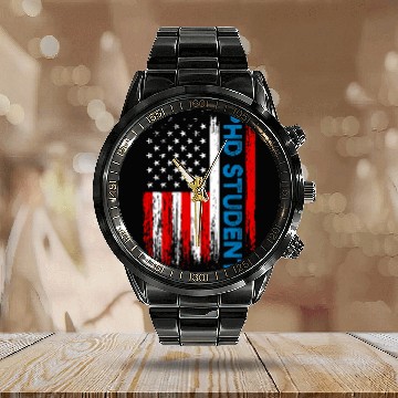 Discover PhD Student Dissertation Doctorate Graduation 62 Zip Calendar Steel Band Watch