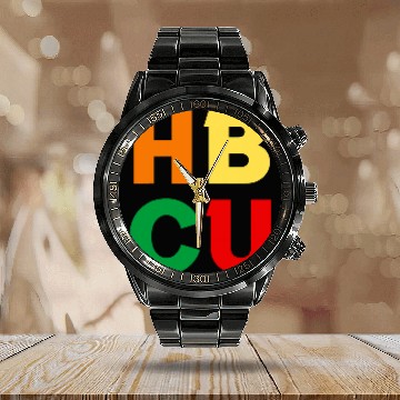 Discover HBCU Historically Black College University Grad Alumni BML 4 Calendar Steel Band Watch