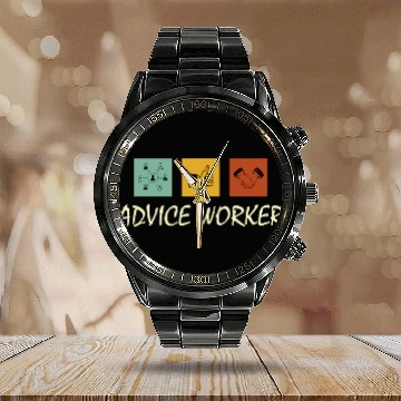 Discover Doctor nurses Worker Expert labor Advice Worker Calendar Steel Band Watch
