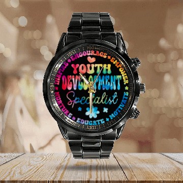 Discover Groovy Youth Development Specialist Worker Appreciation 2 Calendar Steel Band Watch