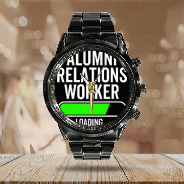 Discover Alumni Relations Worker Loading Graduation Graduate New Job Calendar Steel Band Watch