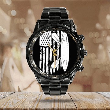 Discover Kayak Paddle Boat Canoeing 1 Calendar Steel Band Watch