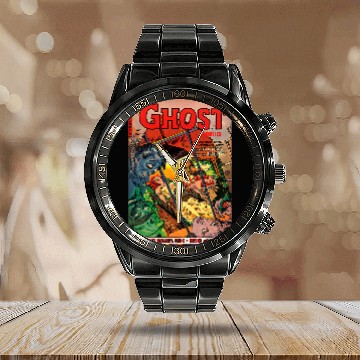 Discover Halloween Horror vintages Haunted Comic Book Retro Scary Baseball Tees Calendar Steel Band Watch
