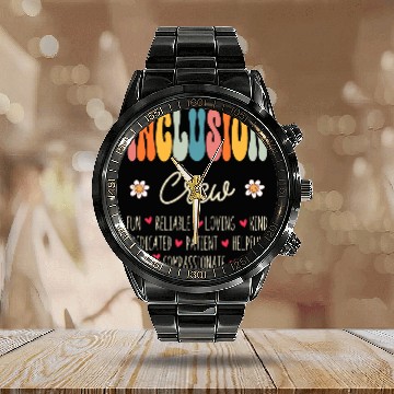 Discover Inclusion Crew Appreciation Week Back to School Calendar Steel Band Watch