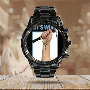 Discover Craftsmans Anthem Lets Work Tools 1 Calendar Steel Band Watch