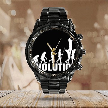 Discover Evolution Of Rugby Funny Rugby Player Calendar Steel Band Watch