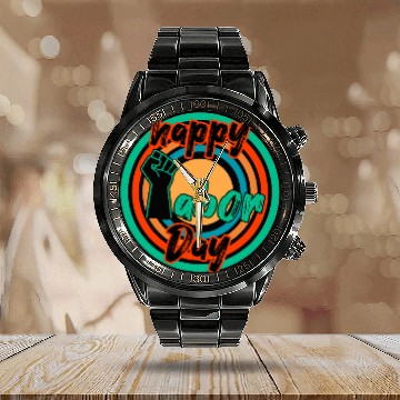 Discover Union Strong Union Worker union workers Labor Day Calendar Steel Band Watch