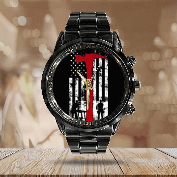 Discover Sawmill Carpenter Carpenter Woodworker Chainsaw Profession 53 Calendar Steel Band Watch