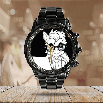 Discover Programmer Horse Coding Programming Software Engineer Coder Calendar Steel Band Watch