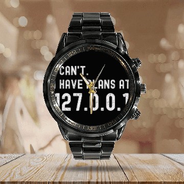 Discover Software Engineering Programmer Funny Software Developer Calendar Steel Band Watch